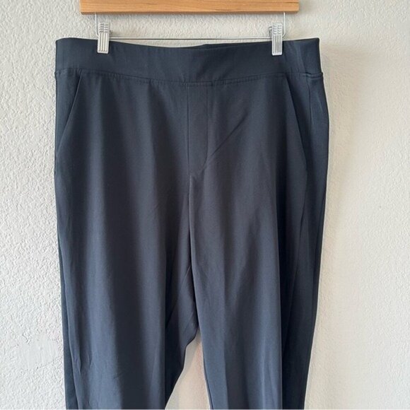 Cobble Lane Women’s Pants Size Large Black High Rise Pull-On Lightweight Trouser - Picture 4 of 11